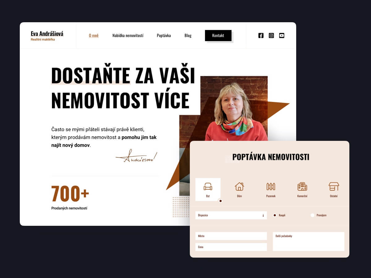 Eva Andrášiová — realitní makléřka